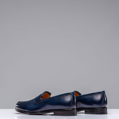 Alberto Fasciani Lucro Loafer In Blue Mens - Shoes