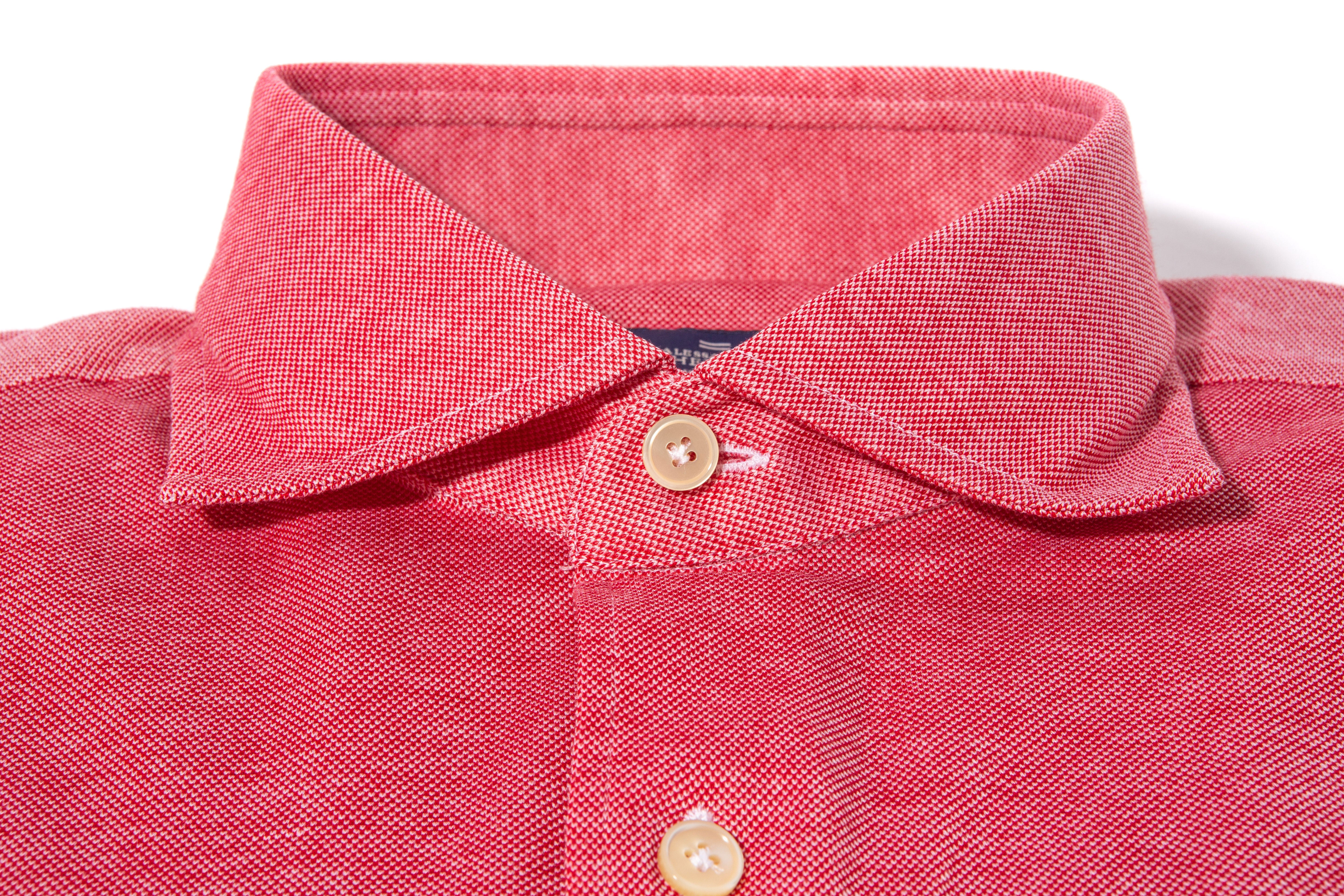 Alessandro Gherardi Lloyd Jersey Knit Sport Shirt Mens - Shirts - Dress