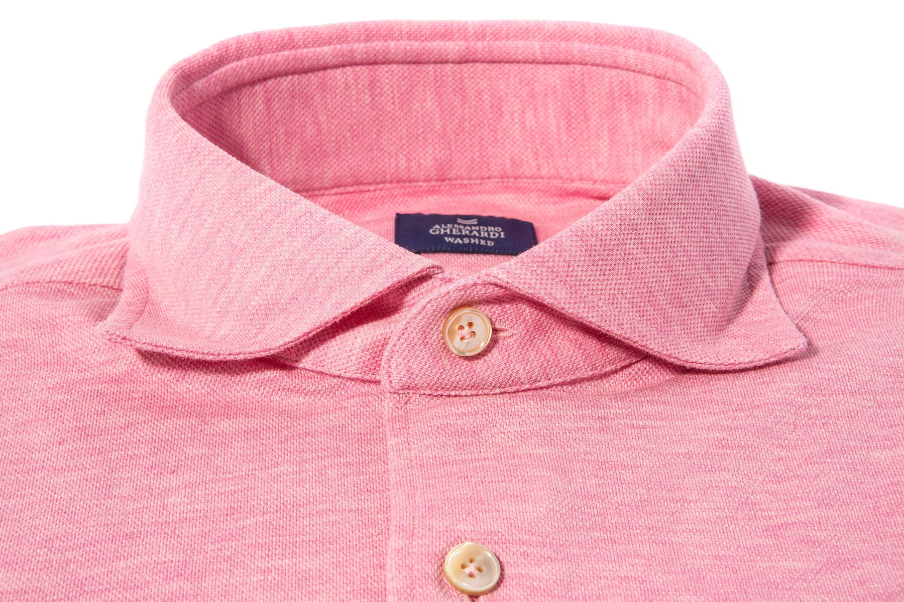 Alessandro Gherardi Rory Jersey Knit Sport Shirt Mens - Shirts - Dress