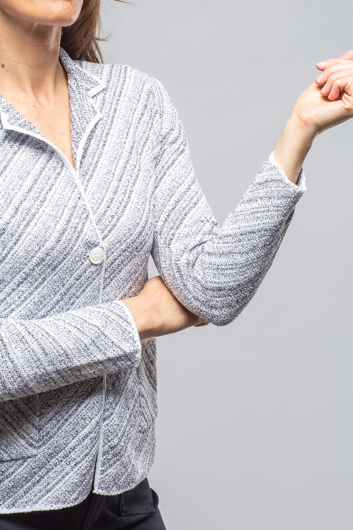 Amina Rubinacci Ischia Blazer In Midnight Ladies - Tailored - Jackets