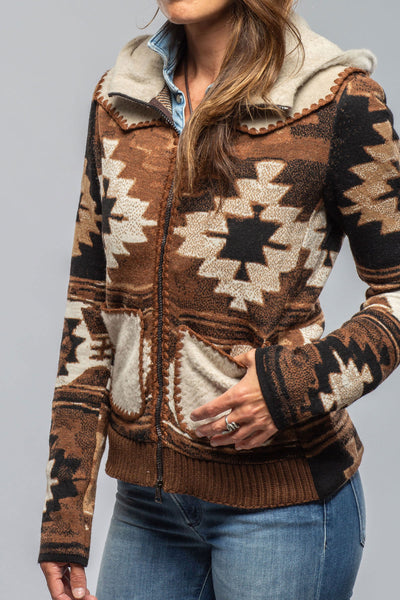 Artico Atzi Short Hooded Jacket Ladies - Outerwear - Shearling