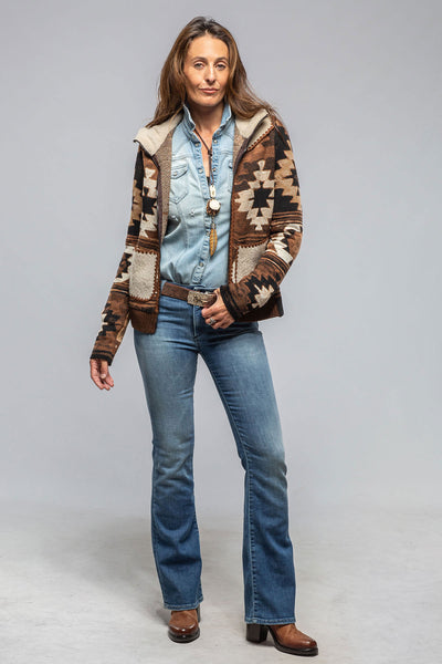 Artico Atzi Short Hooded Jacket Ladies - Outerwear - Shearling