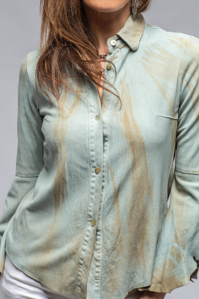 Enchantment Flamenco Sleeve Leather Shirt | Ladies - Outerwear - Leather | Artico