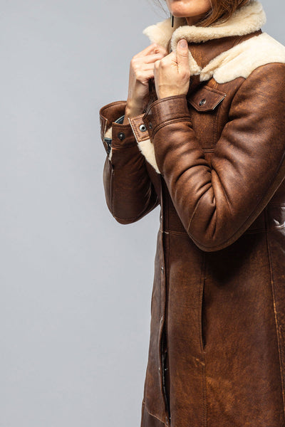 Artico Keli Long Shearling Duster Ladies - Outerwear - Shearling