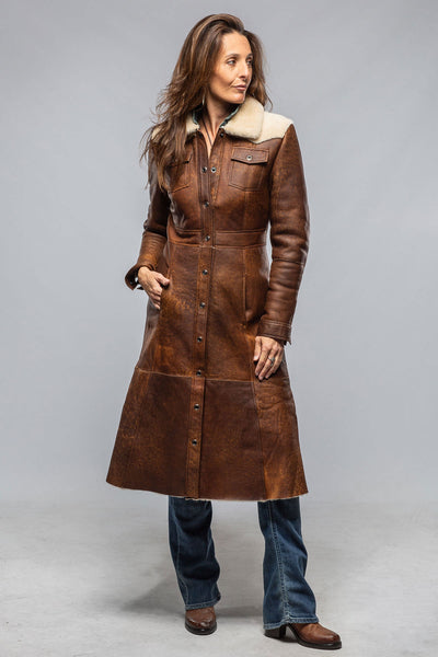 Artico Keli Long Shearling Duster Ladies - Outerwear - Shearling