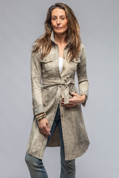 Artico | Savannah Long Leather Shirt/Dress in Dress | Ladies - Outerwear - Leather 