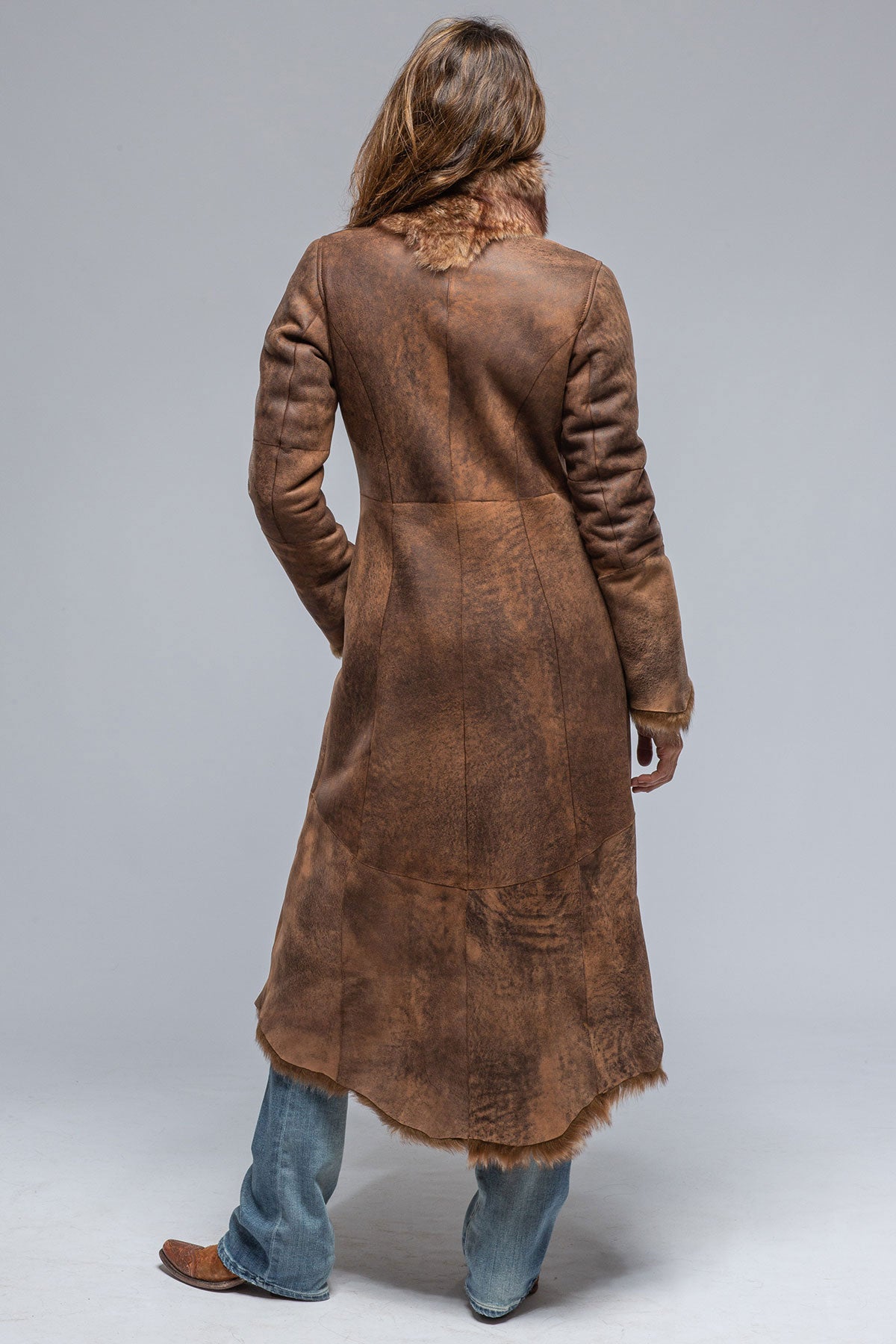 Artico Wild Long Reversible Shearling Ladies - Outerwear - Shearling