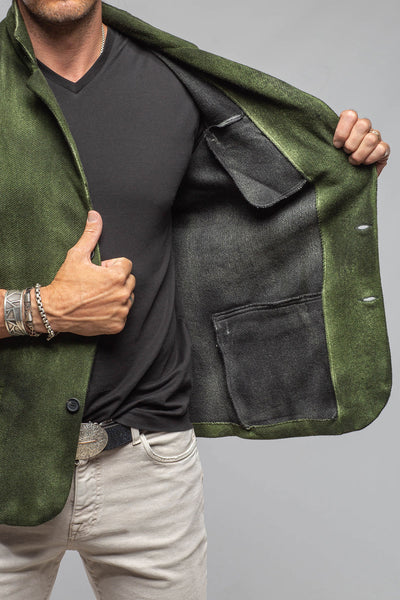 Avant Toi Airbloom Attitude Sport Coat In Forest Mens - Tailored - Sport Coats