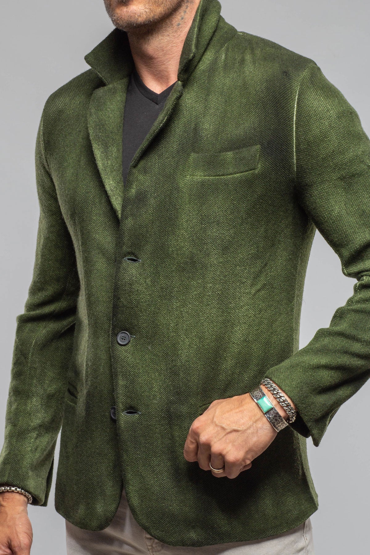 Avant Toi Airbloom Attitude Sport Coat In Forest Mens - Tailored - Sport Coats