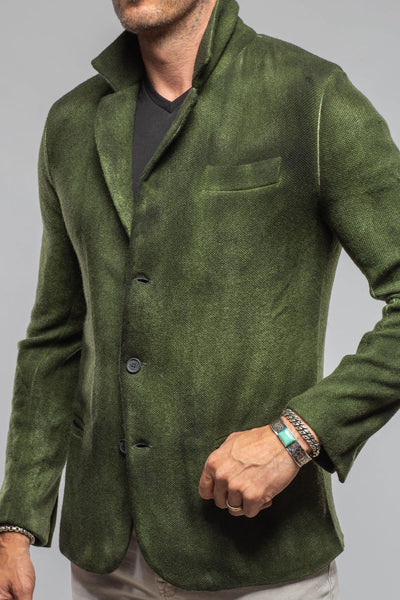 Avant Toi Airbloom Attitude Sport Coat In Forest Mens - Tailored - Sport Coats