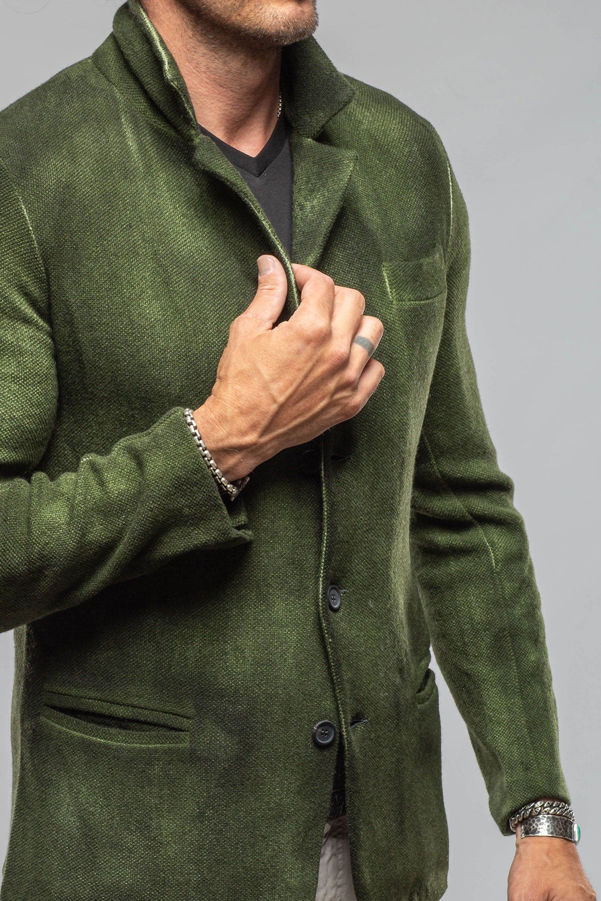 Avant Toi Airbloom Attitude Sport Coat In Forest Mens - Tailored - Sport Coats