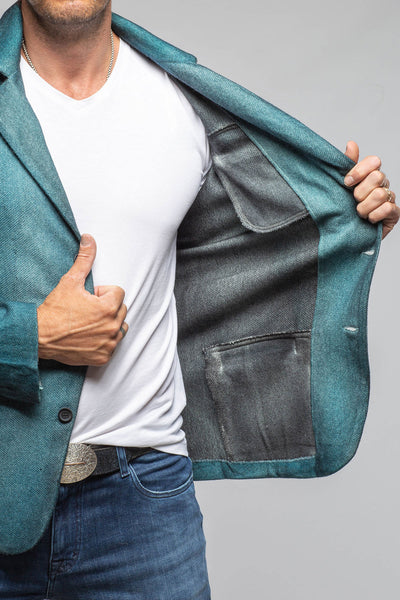 Avant Toi Airbloom Attitude Sport Coat In Laguna Mens - Tailored - Sport Coats