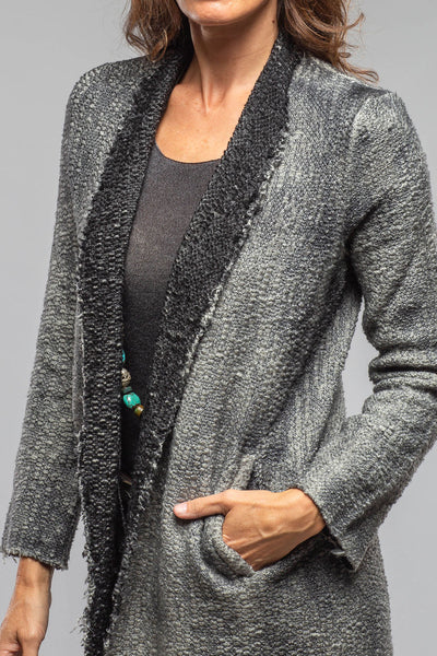 Calla Boucle Sweater Coat In Husky | Ladies - Sweaters | Avant Toi