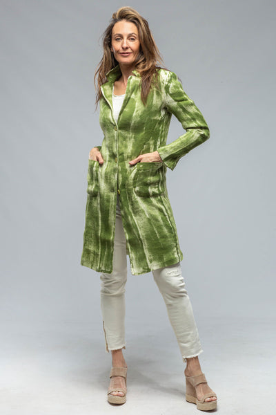 Avant Toi Carolina Duster In Avocado Ladies - Tailored - Jackets