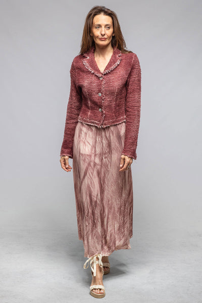 Avant Toi Evola Cropped Jacket In Agate Ladies - Sweaters