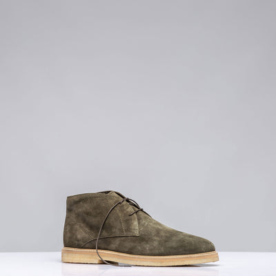 Axel's Everlast Suede Boots Olive Mens - Shoes