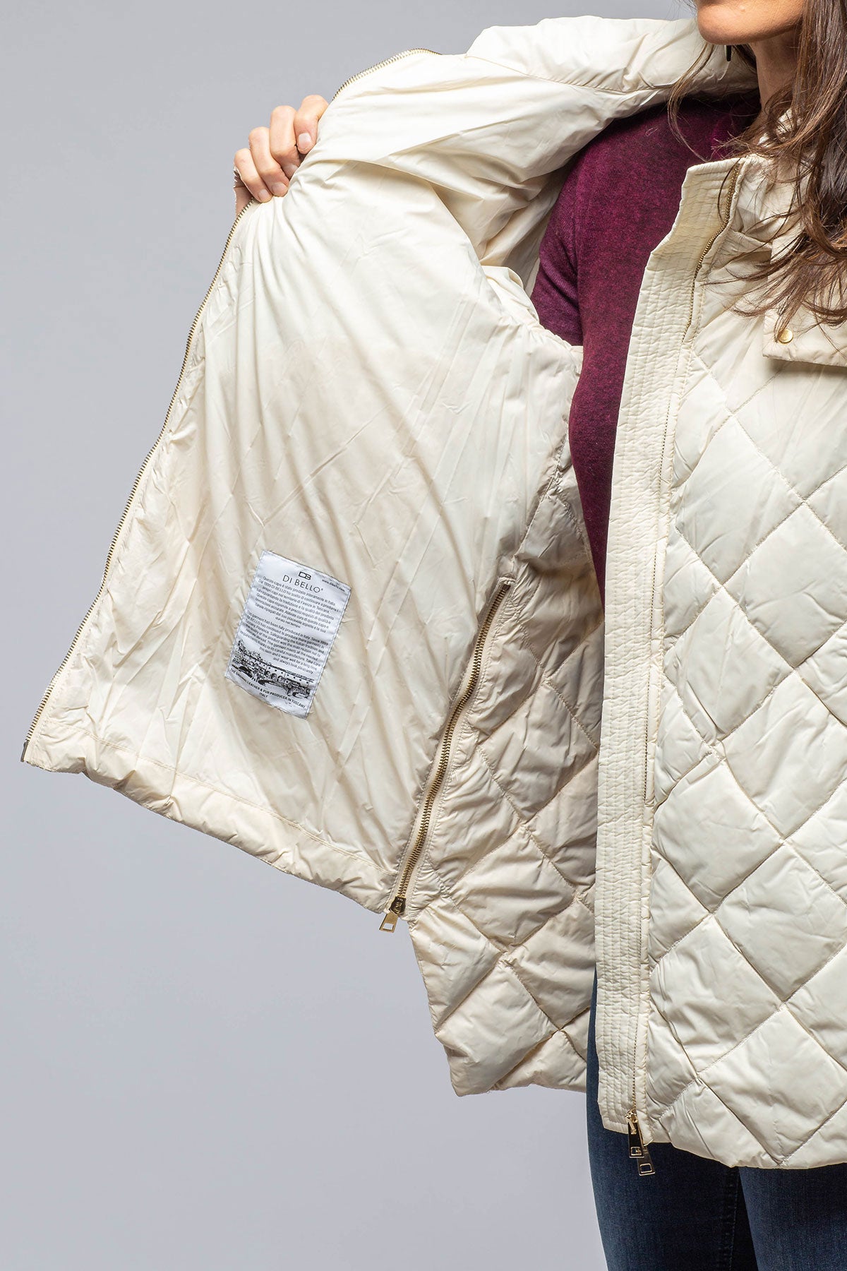Alecia Quilted Down Coat