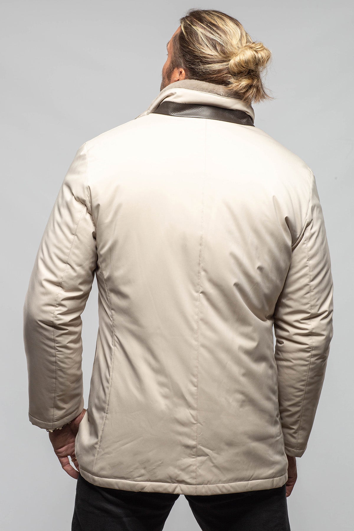 Axel's Florence Collection Baylor Technical Dress Jacket Samples - Mens - Outerwear - Leather