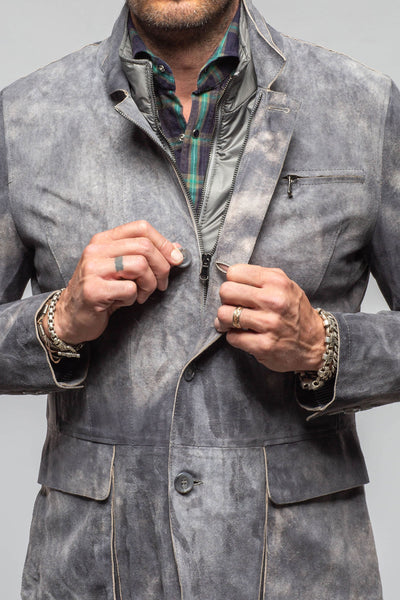 Axel's Florence Collection Belton Suede Coat Samples - Mens - Outerwear - Cloth