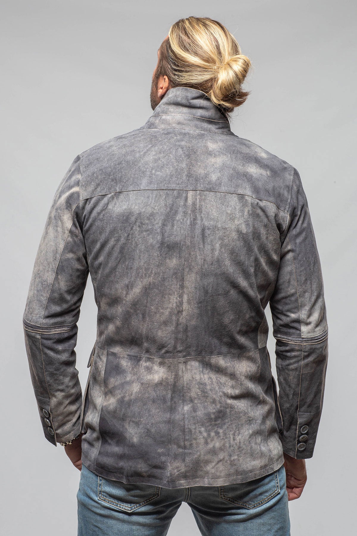 Axel's Florence Collection Belton Suede Coat Samples - Mens - Outerwear - Cloth