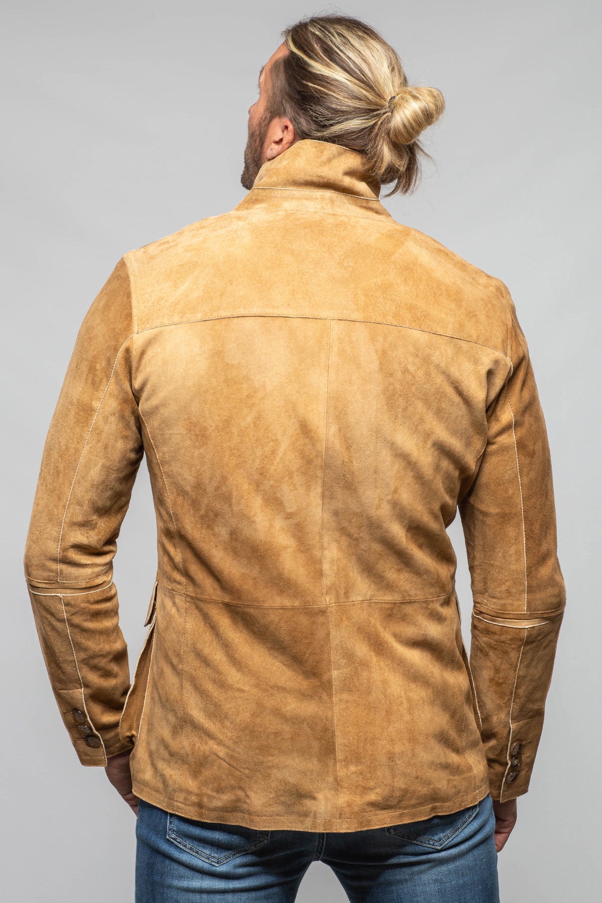 Axel's Florence Collection Belton Suede Coat Samples - Mens - Outerwear - Leather