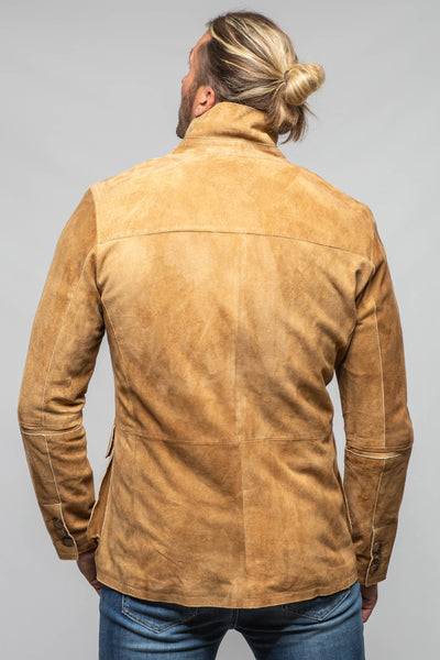 Axel's Florence Collection Belton Suede Coat Samples - Mens - Outerwear - Leather