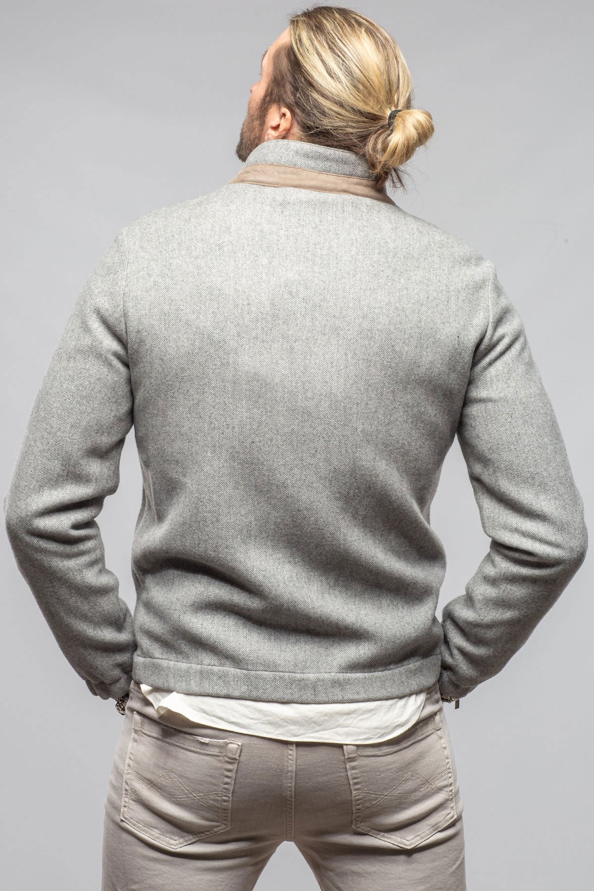 Axel's Florence Collection Bernal Virgin Wool Shirt Jacket Samples - Mens - Outerwear - Leather