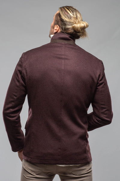 Bridgerton Cashmere Gentleman Jacket In Burgundy | Mens - Outerwear - Cloth | Axel's Florence Collection