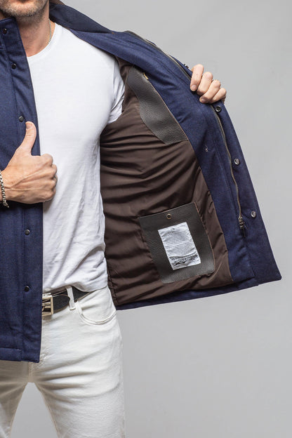 Axel's Florence Collection Calder Wool/Cashmere Coat Samples - Mens - Outerwear - Leather