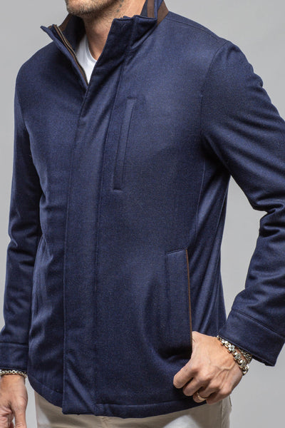 Axel's Florence Collection Calder Wool/Cashmere Coat Samples - Mens - Outerwear - Leather