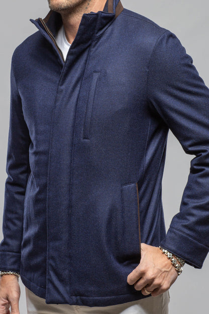 Axel's Florence Collection Calder Wool/Cashmere Coat Samples - Mens - Outerwear - Leather