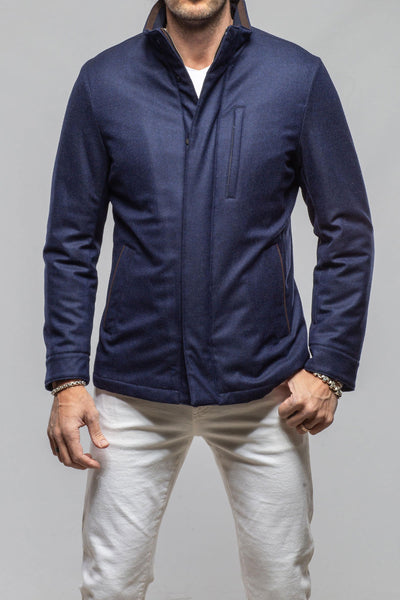 Axel's Florence Collection Calder Wool/Cashmere Coat Samples - Mens - Outerwear - Leather