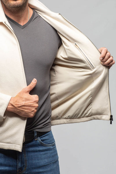 Calloway Knit Jacket | Samples - Mens - Outerwear - Leather | Axel's Florence Collection