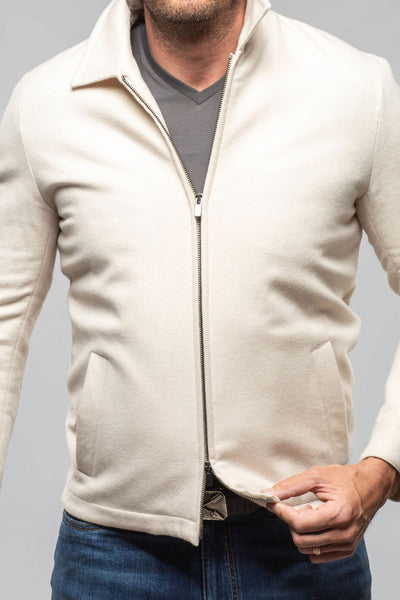 Calloway Knit Jacket | Samples - Mens - Outerwear - Leather | Axel's Florence Collection