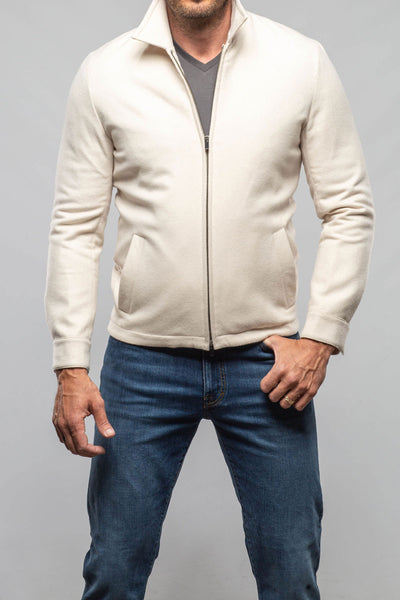 Calloway Knit Jacket | Samples - Mens - Outerwear - Leather | Axel's Florence Collection
