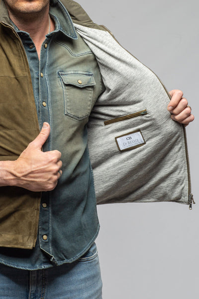 Axel's Florence Collection Cape Vest Samples - Mens - Outerwear - Leather