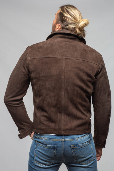 Axel's Florence Collection Chesnee Suede Jacket Samples - Mens - Outerwear - Leather