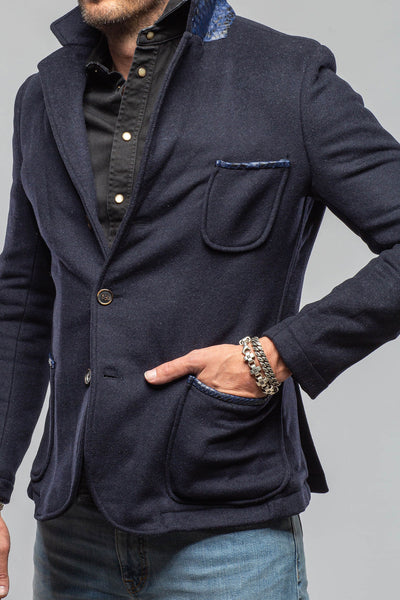Axel's Florence Collection Contour Virgin Wool Coat Samples - Mens - Outerwear - Cloth