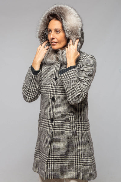 Axel's Florence Collection Emma Knit Coat w/Fur Collar Samples - Ladies - Outerwear - Cloth