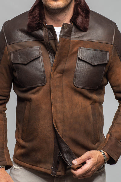 Axel's Florence Collection Enzo Shearling Jacket Samples - Mens - Outerwear - Shearling