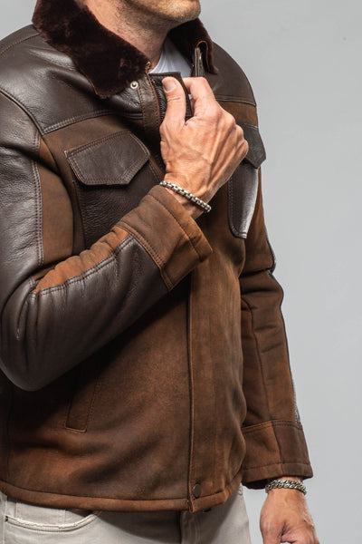 Axel's Florence Collection Enzo Shearling Jacket Samples - Mens - Outerwear - Shearling