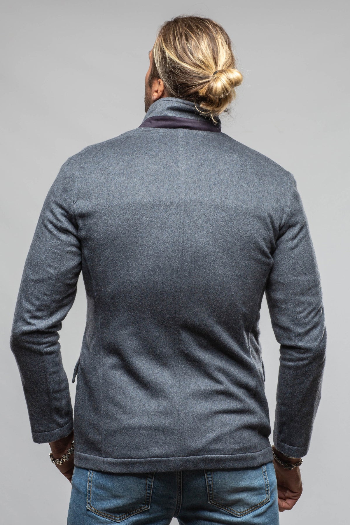 Axel's Florence Collection Giacomo Cashmere Shirt Jacket Samples - Mens - Outerwear - Leather