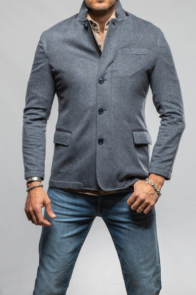 Axel's Florence Collection Giacomo Cashmere Shirt Jacket Samples - Mens - Outerwear - Leather