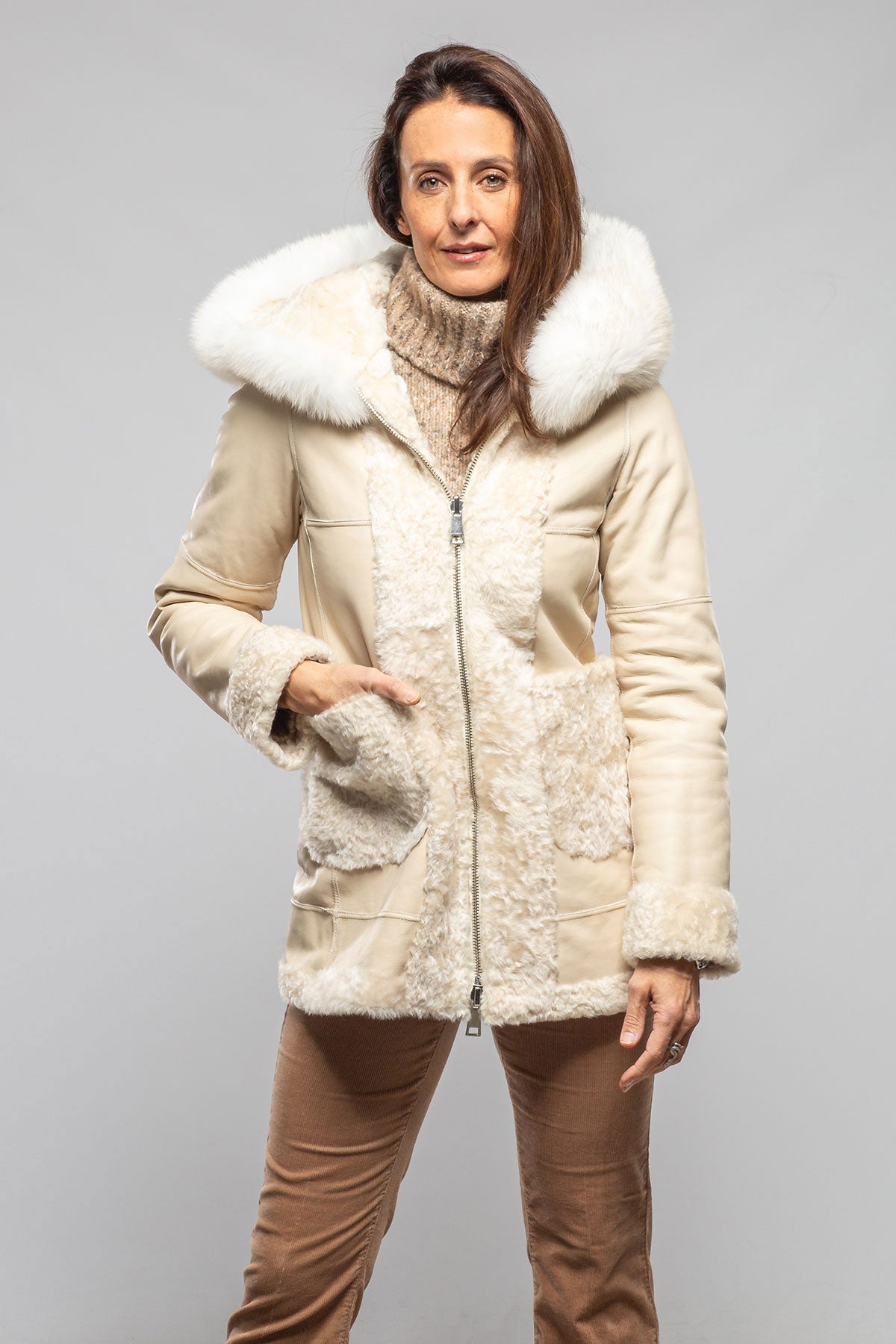 Heidi Reversible Shearling | Ladies - Outerwear - Shearling | Axel's Florence Collection