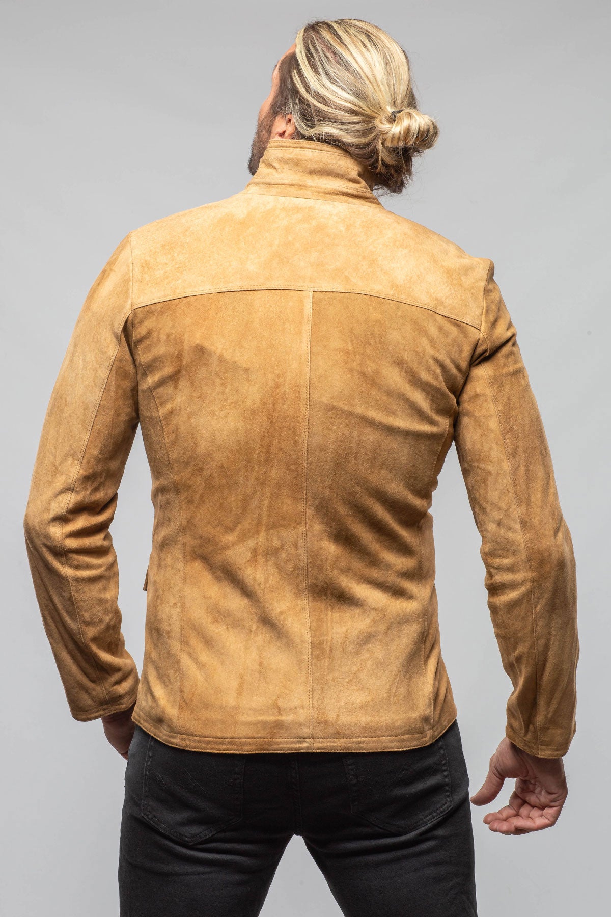 Axel's Florence Collection Hunter Goat Suede Blazer Samples - Mens - Outerwear - Cloth
