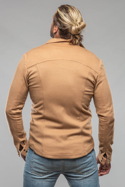 Axel's Florence Collection Jude Cashmere Snap Shirt Samples - Mens - Outerwear - Cloth