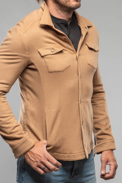 Axel's Florence Collection Jude Cashmere Snap Shirt Samples - Mens - Outerwear - Cloth