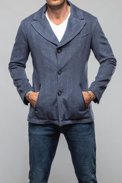 Axel's Florence Collection Klose Wool & Cashmere Python-Trim Coat Mens - Outerwear - Cloth