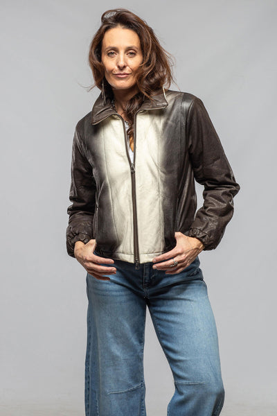 Axel's Florence Collection Krista Pianted Nappa Jacket Samples - Ladies - Outerwear - Leather