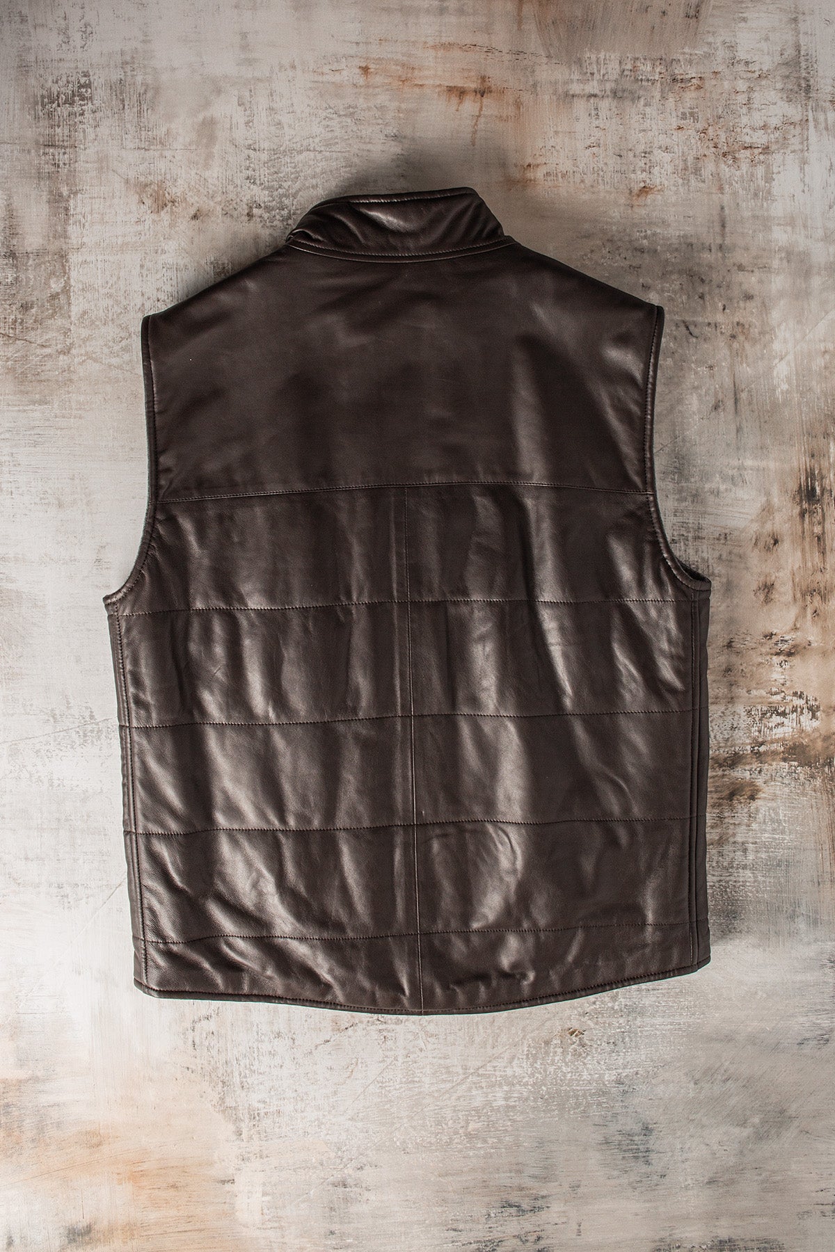 Axel's Florence Collection Land Cruiser Vest In Moro Samples - Mens - Outerwear - Leather